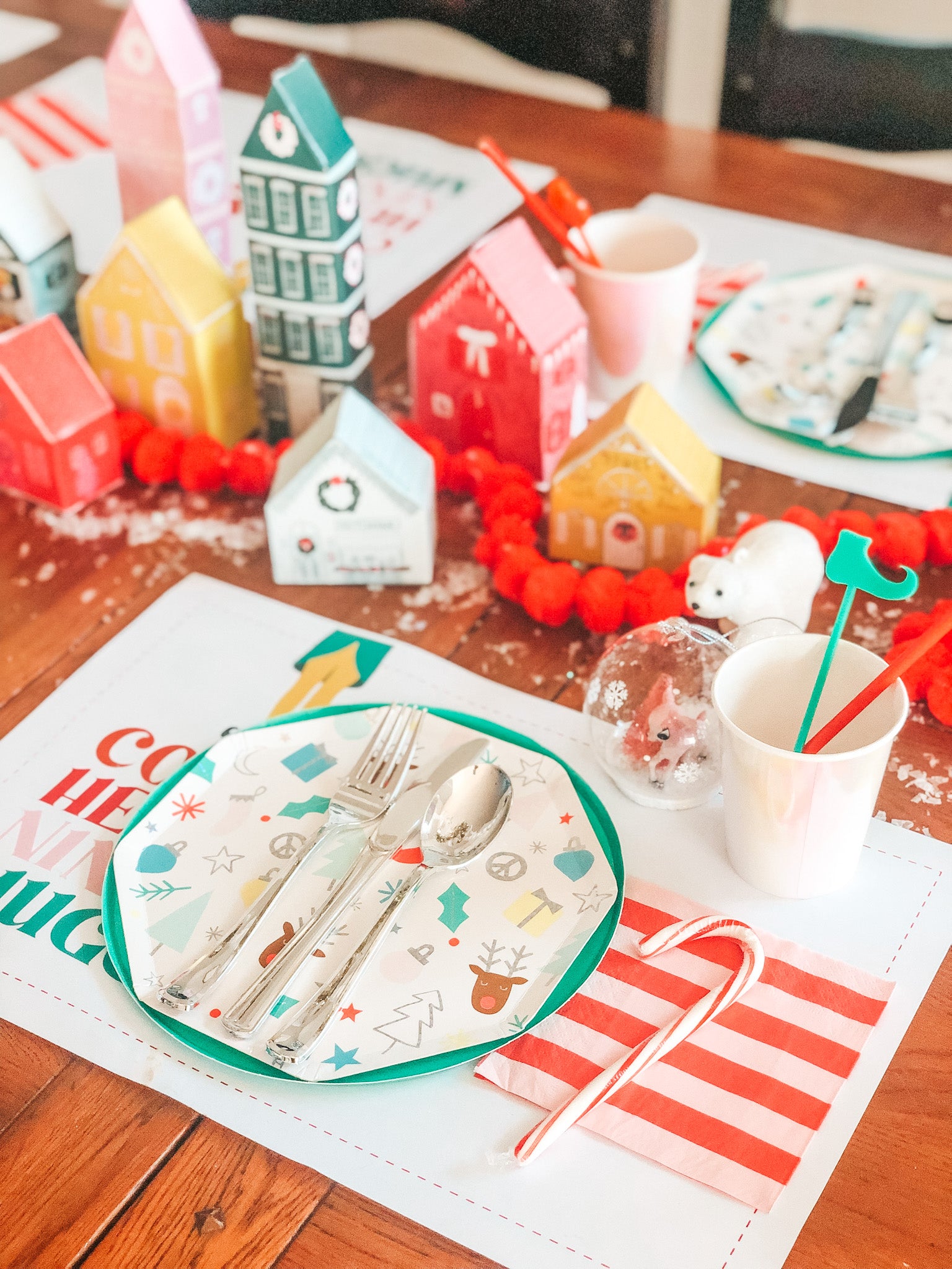 Cotton Headed Paper Placemats | Printable