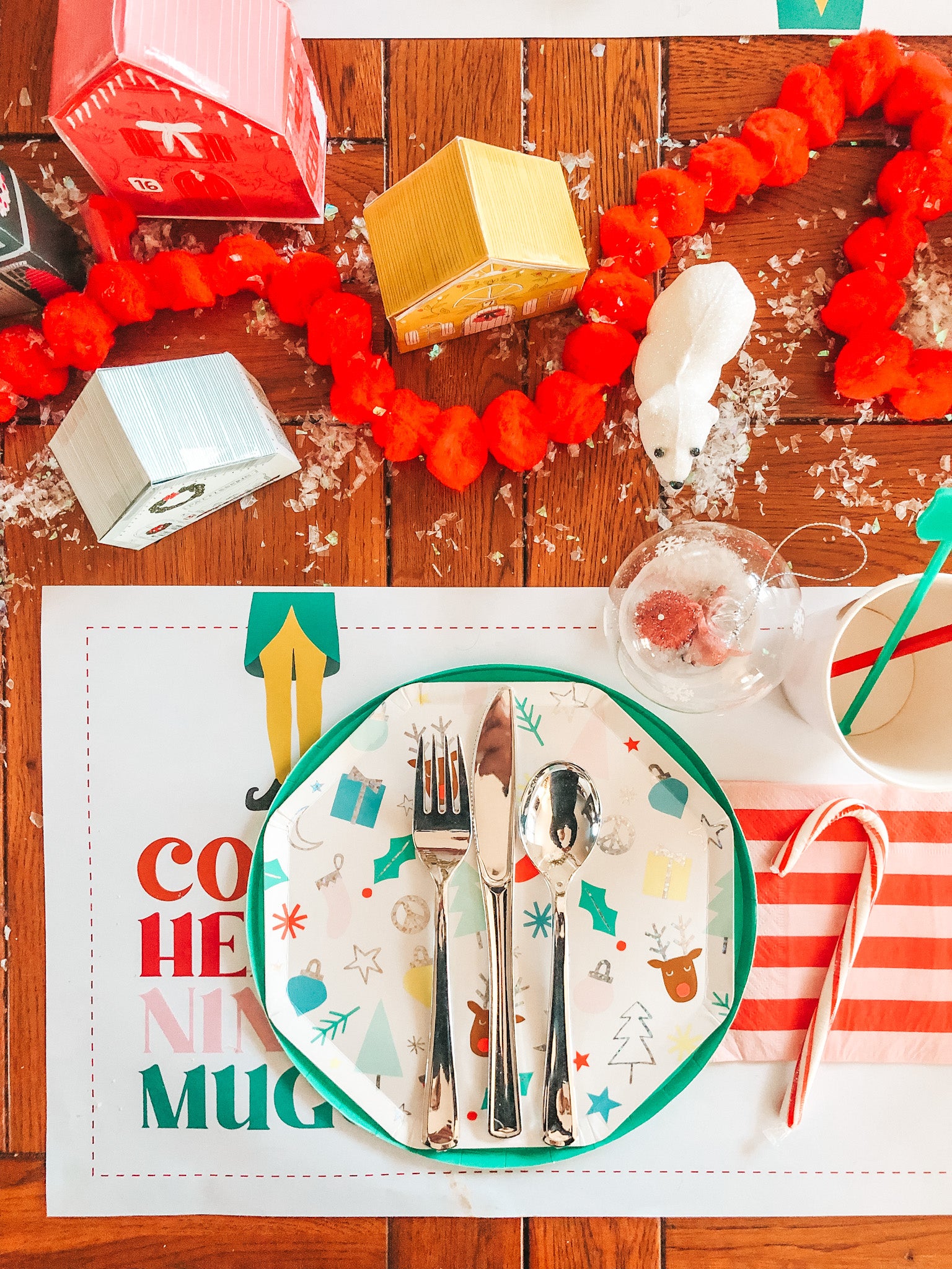 Cotton Headed Paper Placemats | Printable