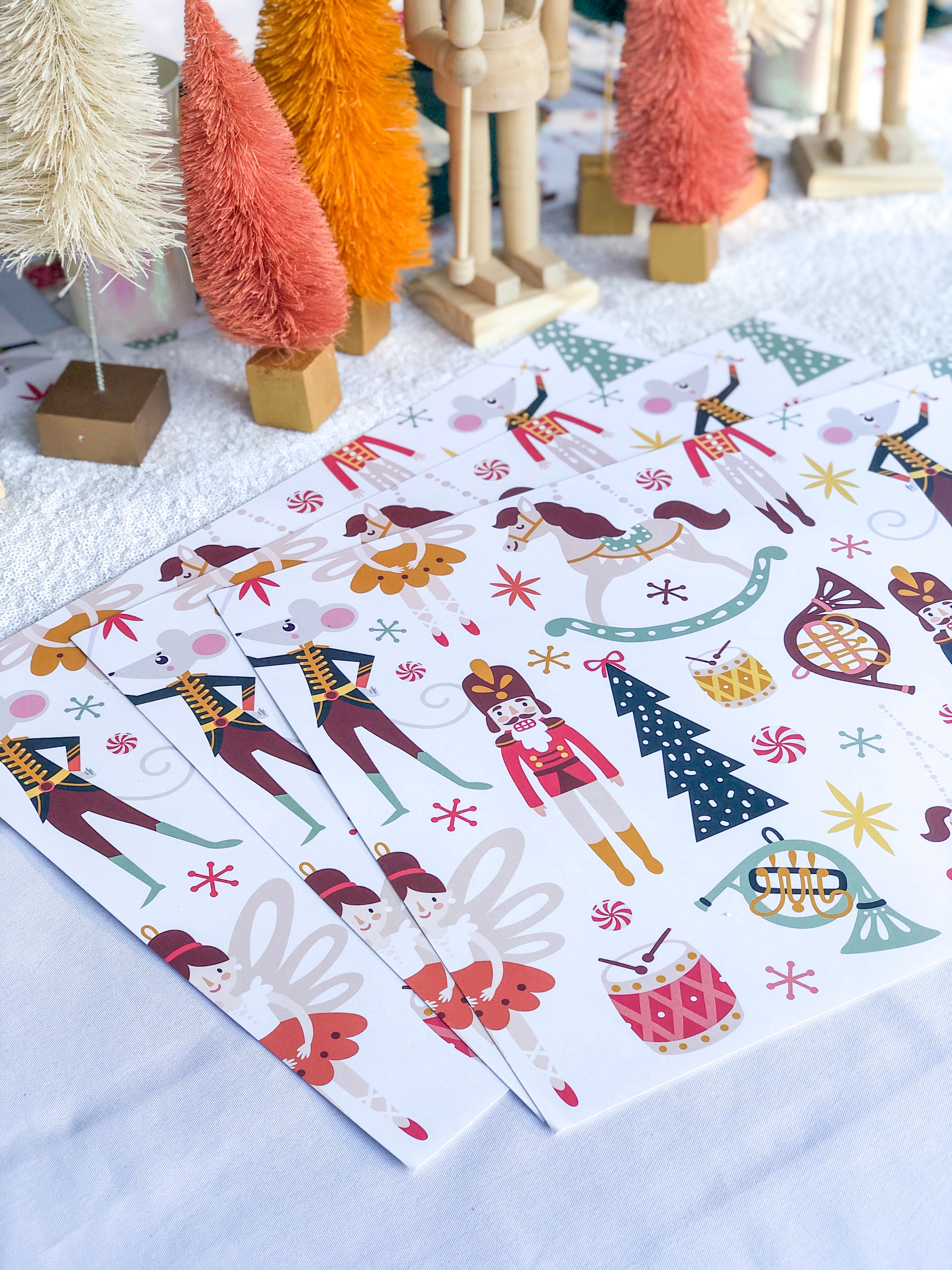 Nutcracker Party Placemats | Printable