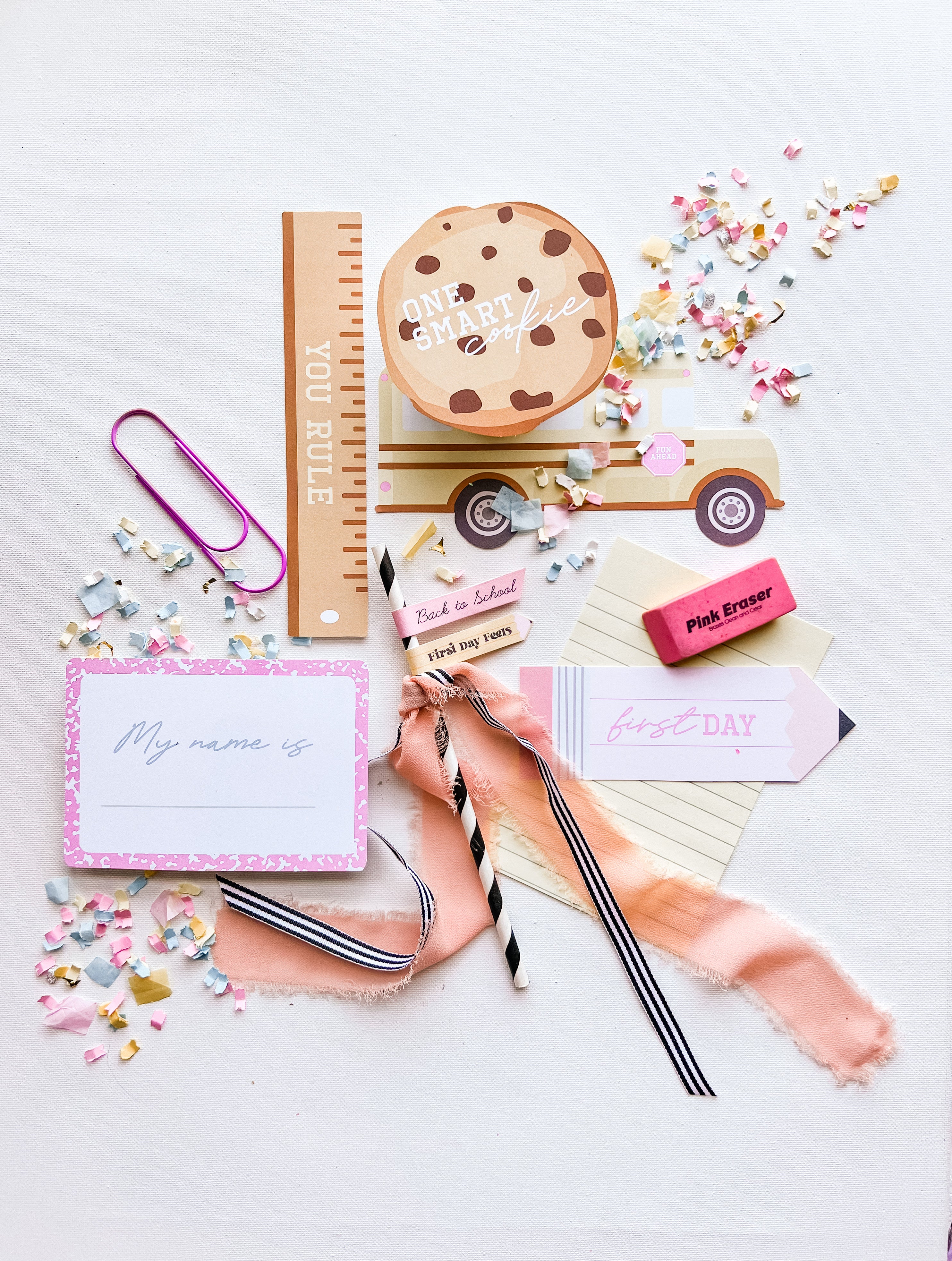 Back to School Pink Bundle | Printable