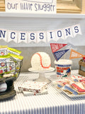 Concession Stand Banner Printable