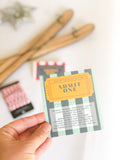 Christmas Lights Ticket | Printable